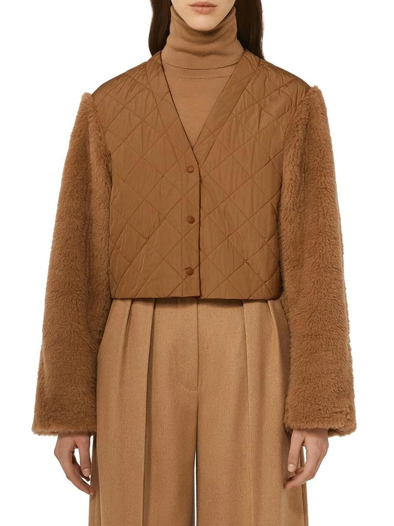 Max Mara Max Mara Santos Button-Up Coat 4