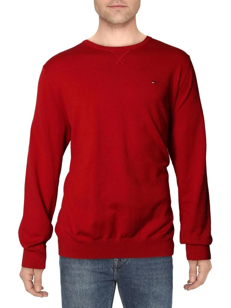 Tommy Hilfiger Mens Crewneck Casual Pullover Sweater 10