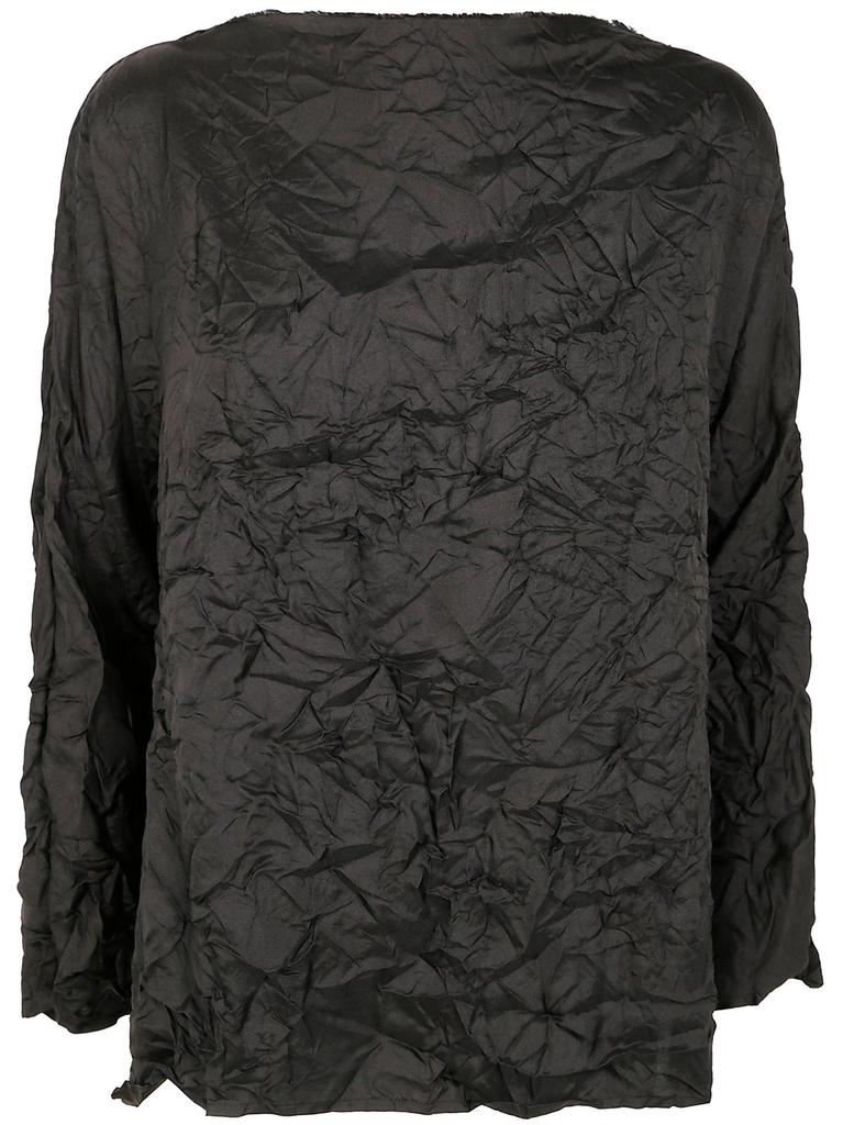 Daniela Gregis Daniela Gregis Crinkled Long Sleeve Top
