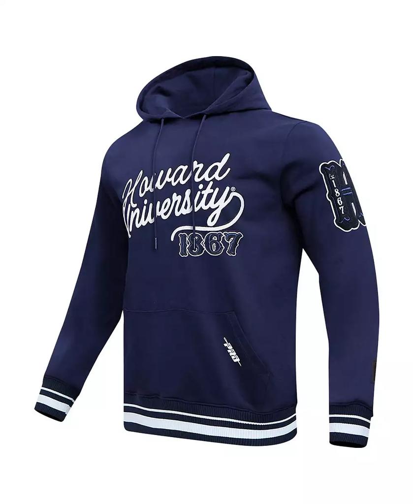 Pro Standard Men's Navy Howard Bison Vintage Varsity Pullover Hoodie
