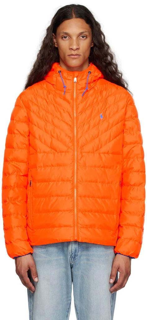 Polo Ralph Lauren Orange Hooded Jacket 1