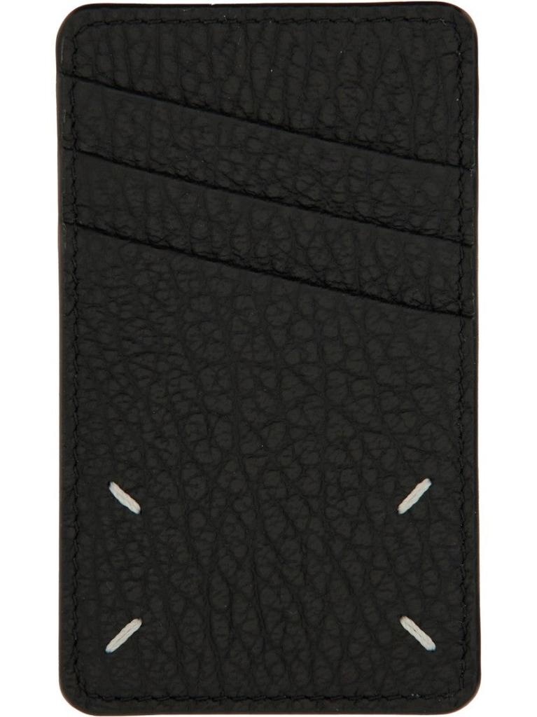 ★Maison Margiela★ 24FW Unisex Stitch Card Wallet (SA1VX001 Four Stitches Cardholder in Grey – SVRN