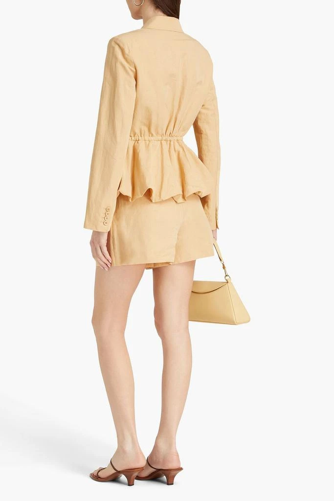 Ulla Johnson Talie cotton, linen and silk-blend blazer 3