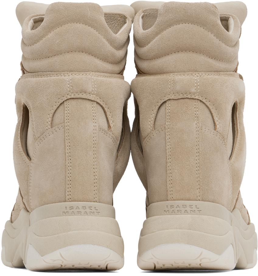 Isabel Marant Beige Balskee Sneakers