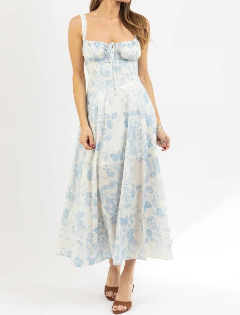 MABLE Mable - FLO BUSTIER MIDI DRESS 4