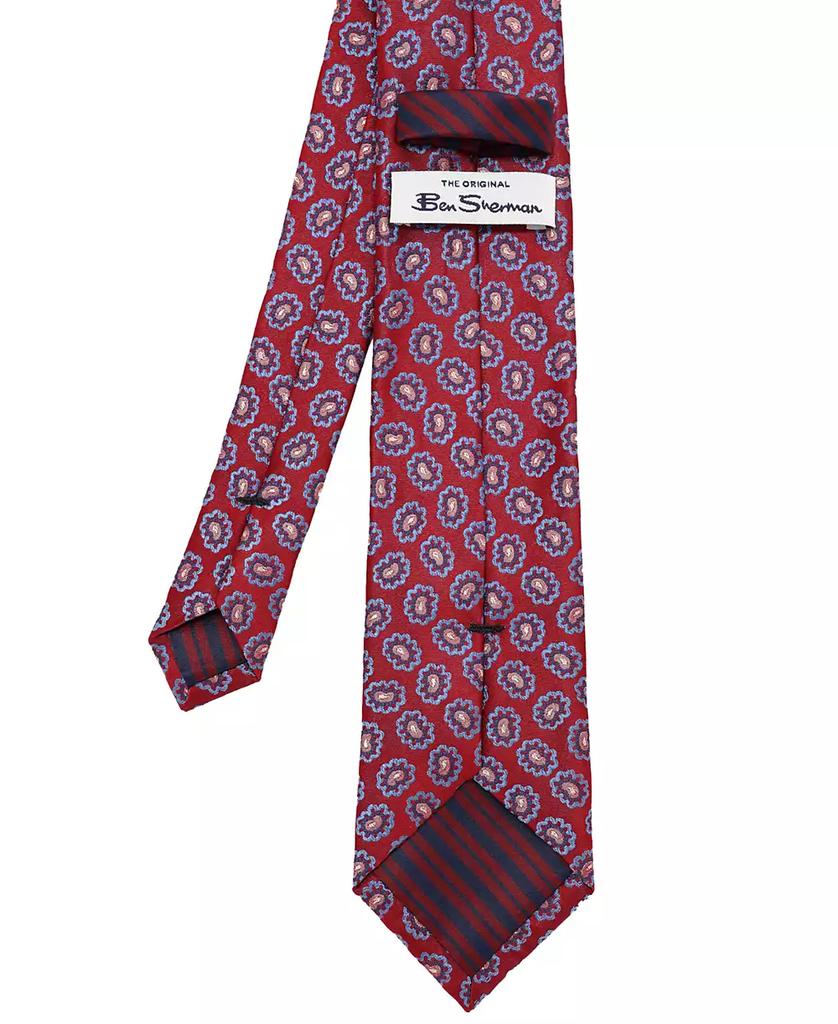 Ben Sherman Men's Paisley Medallion Silk Tie