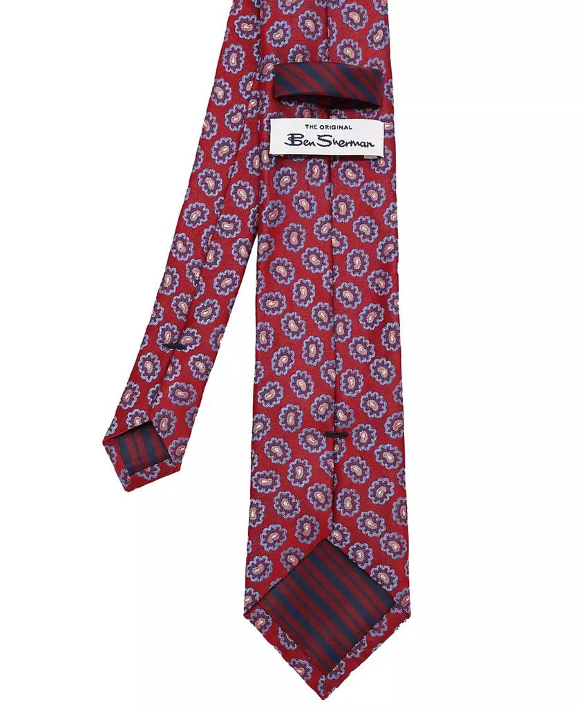 Ben Sherman Men's Paisley Medallion Silk Tie 2