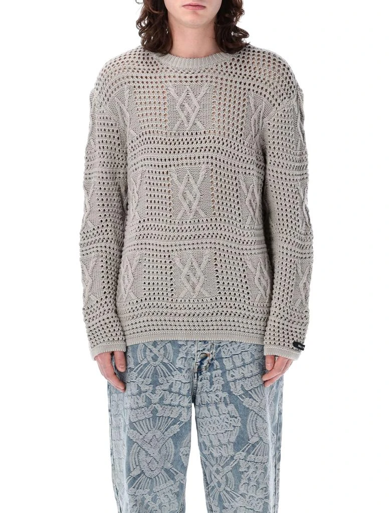 DAILY PAPER Zuberi Crochet Sweater 1