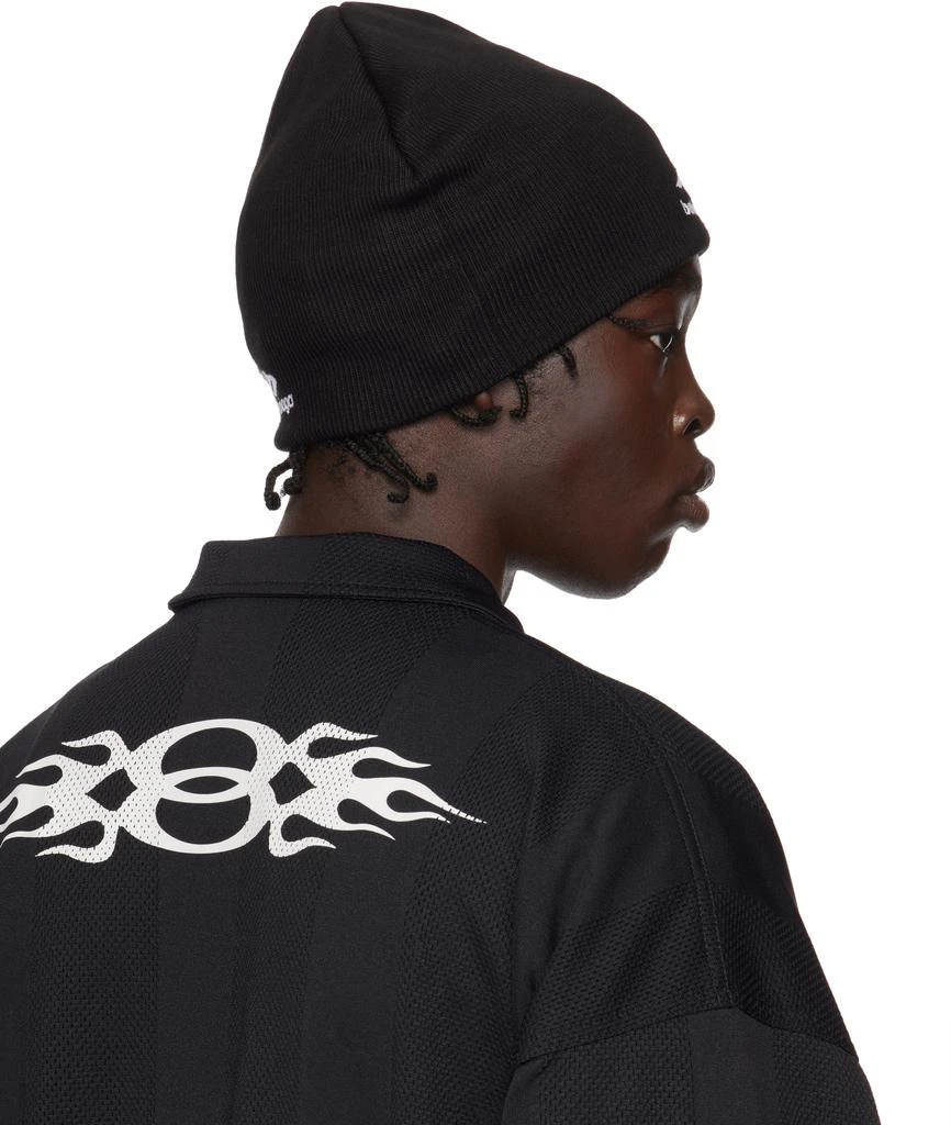 Balenciaga Black 3B Sports Icon Ski Beanie 3