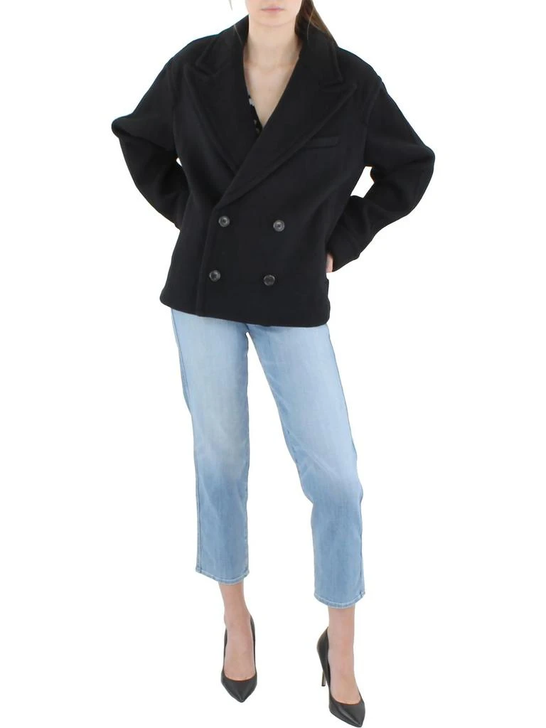 Polo Ralph Lauren Womens Wool Blend Short Wool Coat 1