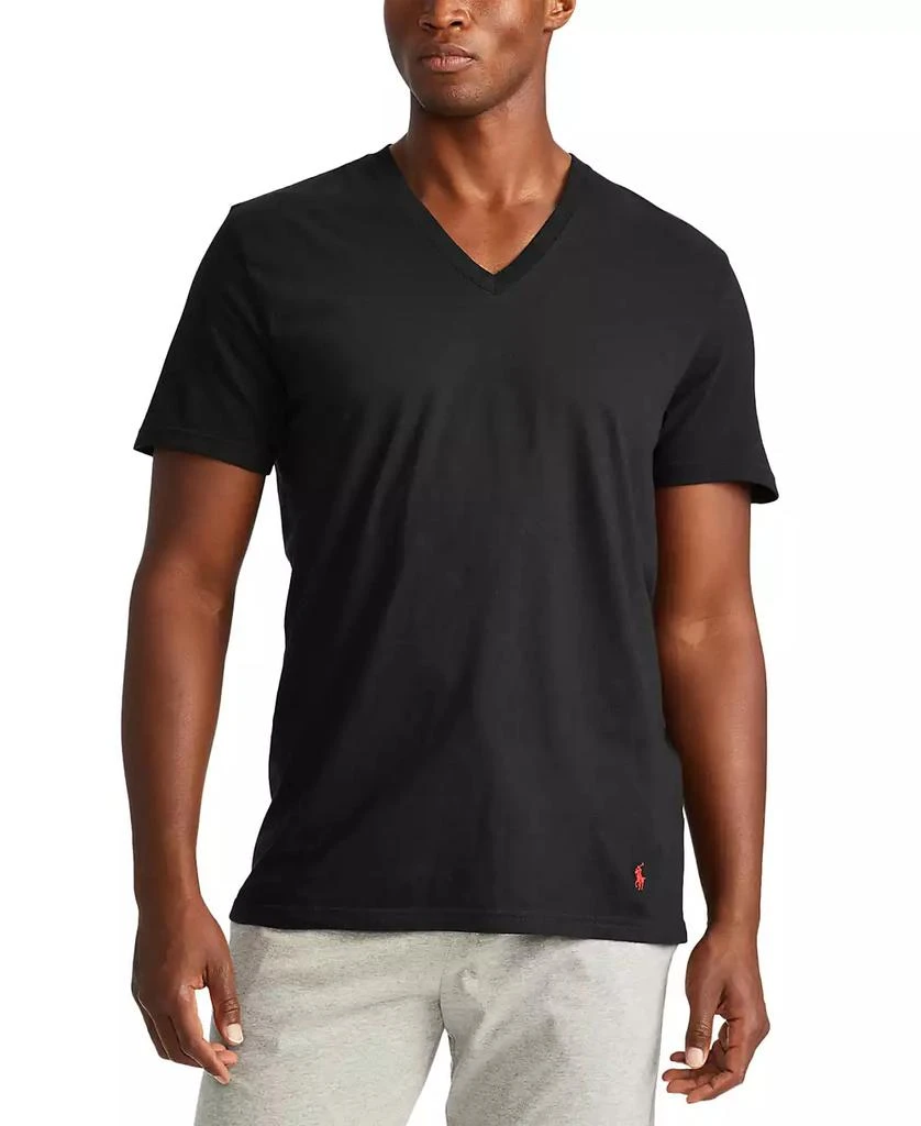 Ralph Lauren Men's Big and Tall 3-Pack V-Neck Undershirts 4