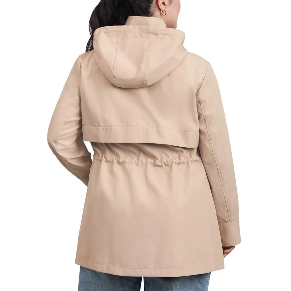 Michael Kors Women's Plus Size Hooded Water-Resistant Anorak Coat 2