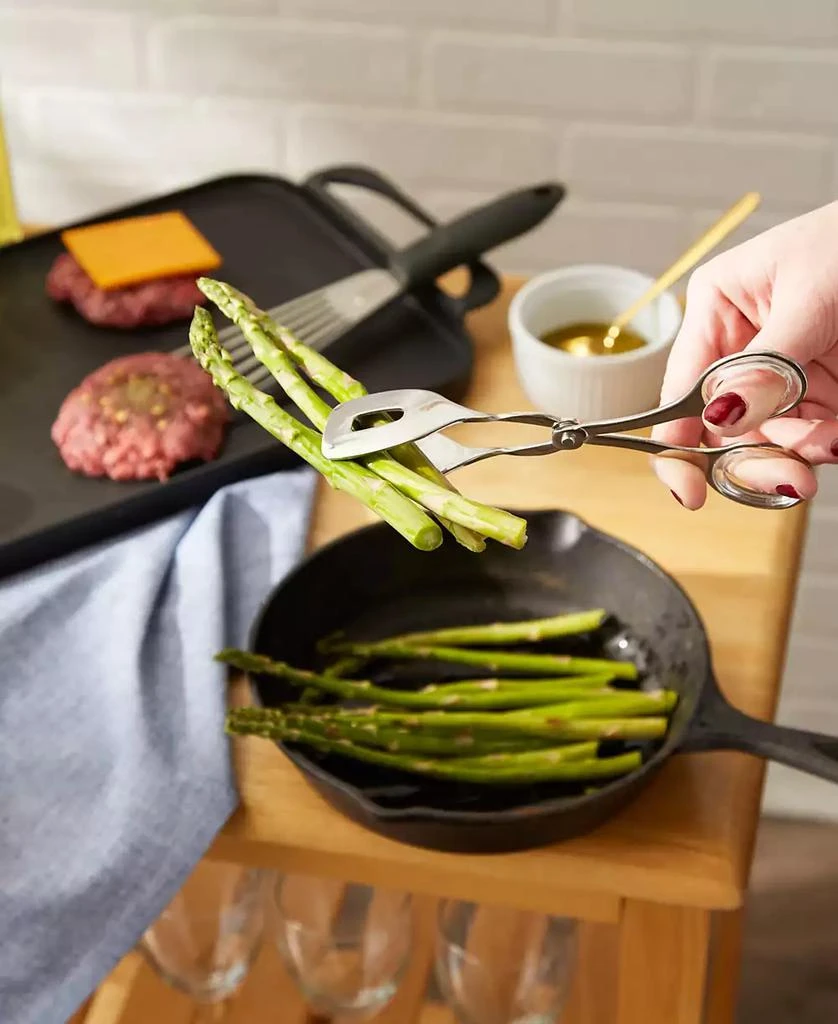 RSVP International Endurance Stainless Steel 8" Small Serving Tongs 6