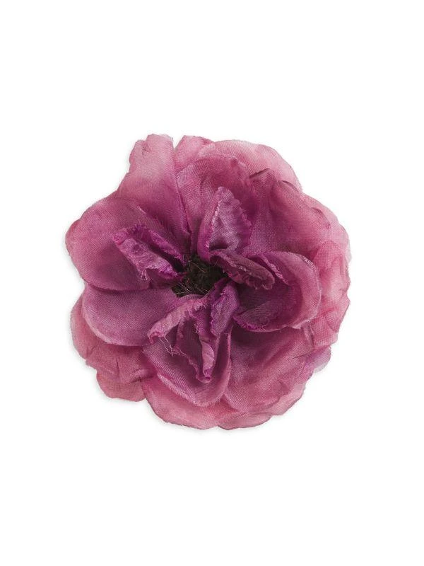 Gucci Silk Blend Floral Brooch 1