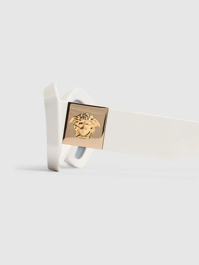Versace Oval Acetate Sunglasses 3