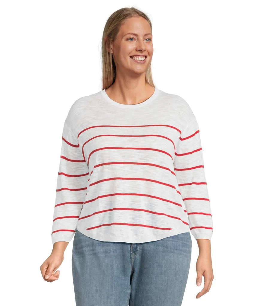 Mod-o-doc 3/4 Sleeve Swing Sweater 1