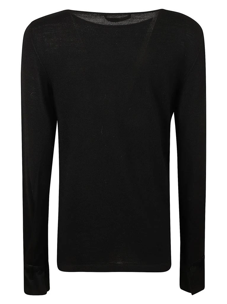 Alberta Ferretti Boat Neck Jumper 2