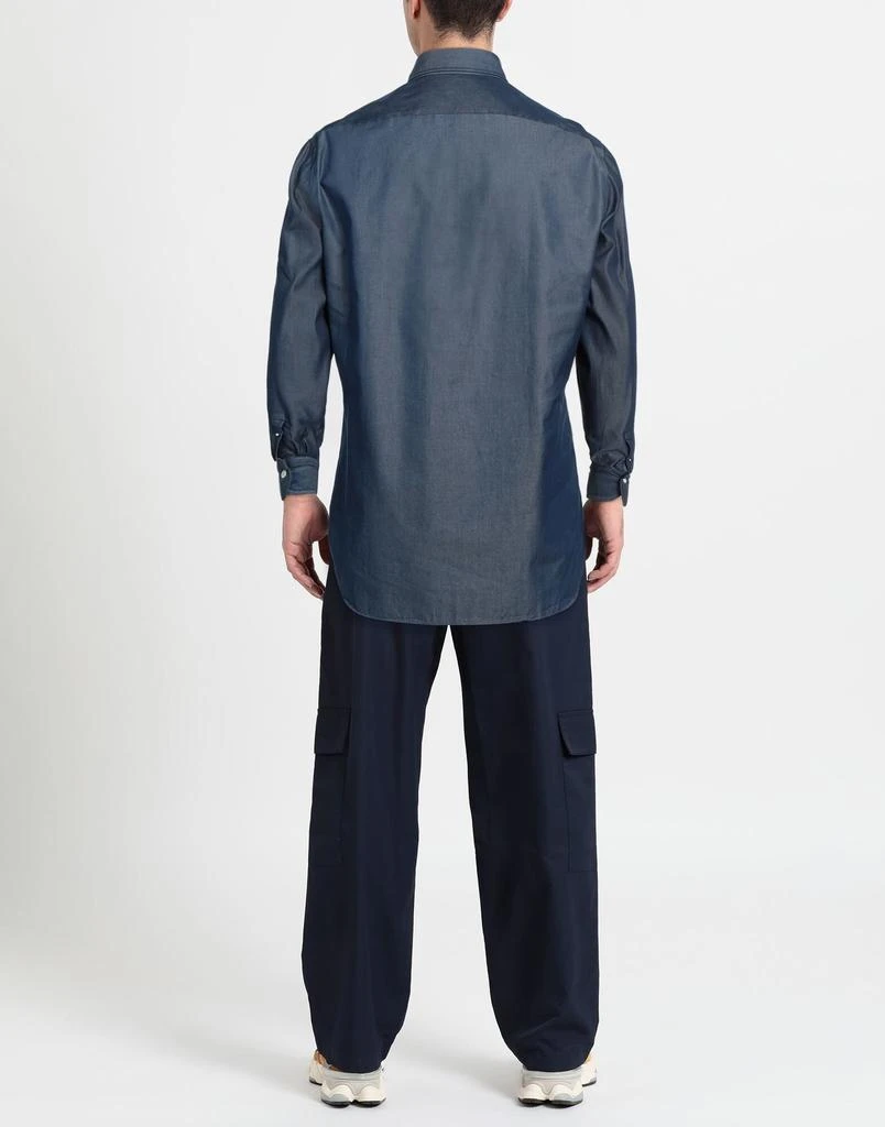 LUIGI BORRELLI NAPOLI Denim shirt 3