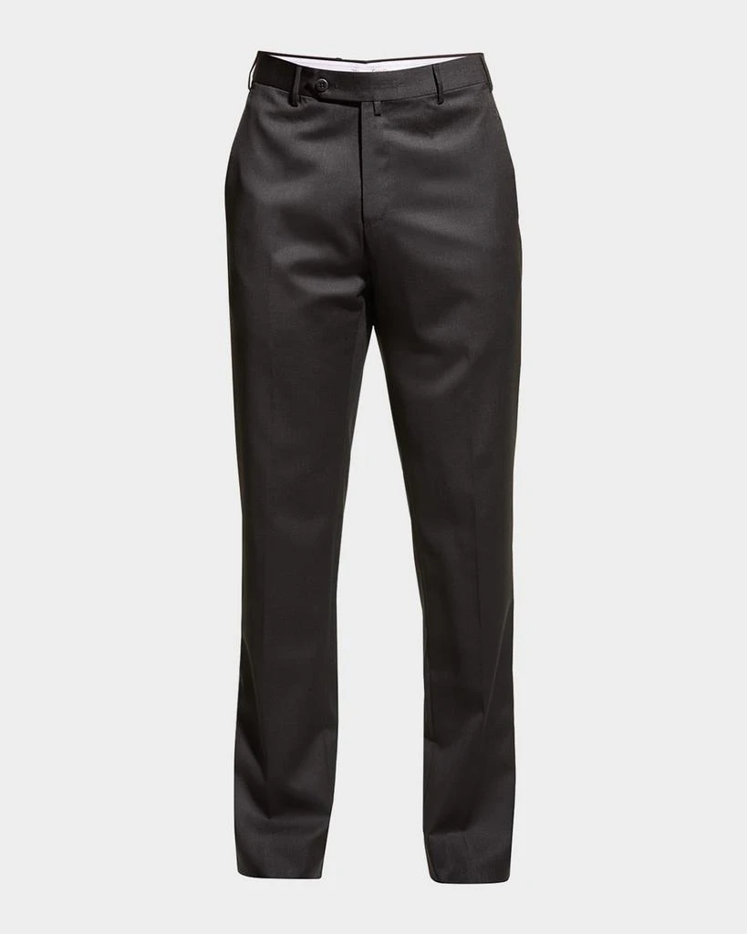 Zanella Men's Parker New Basic Wool Pants 1