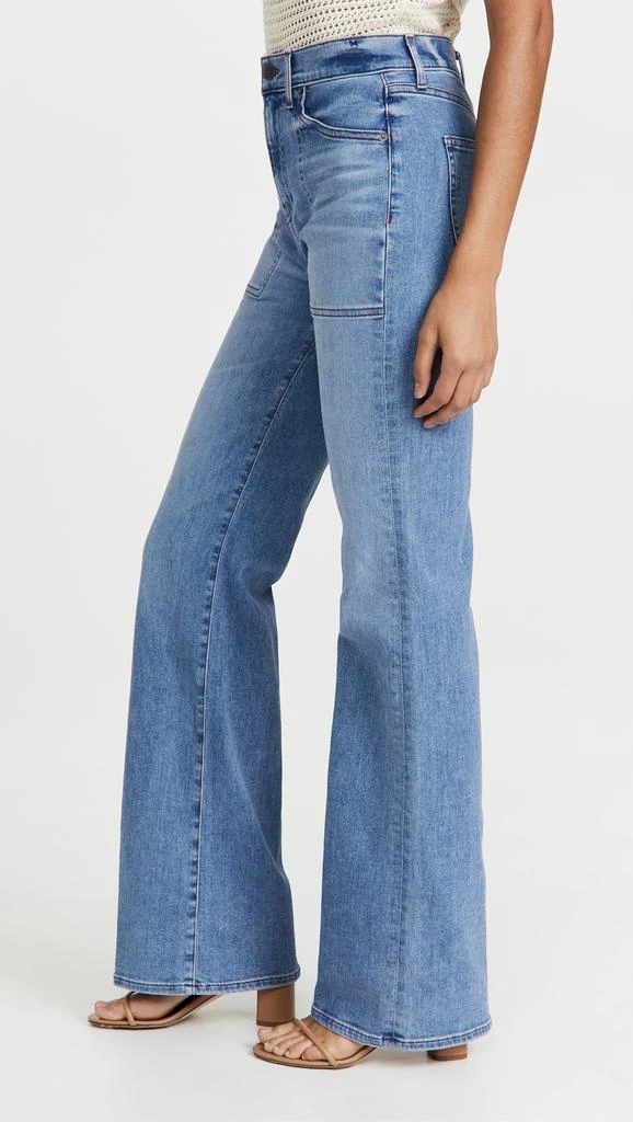 VERONICA BEARD Crosbie Wide Leg Jeans 3