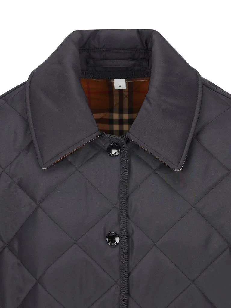 Burberry Burberry Diamond Quilted Button-Up Jacket 3