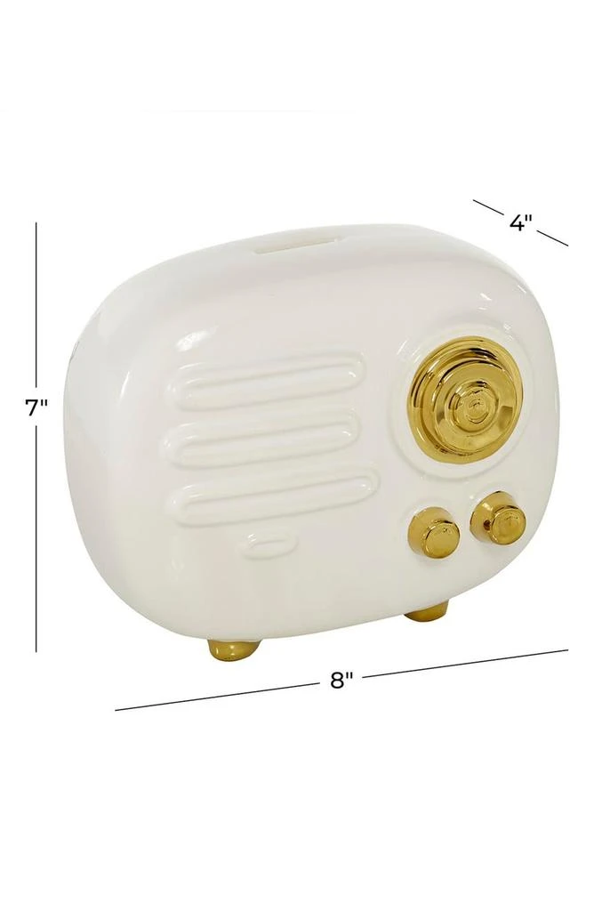 COSMO BY COSMOPOLITAN Willow Row 1950s Style Clock Radio Sculpture 2