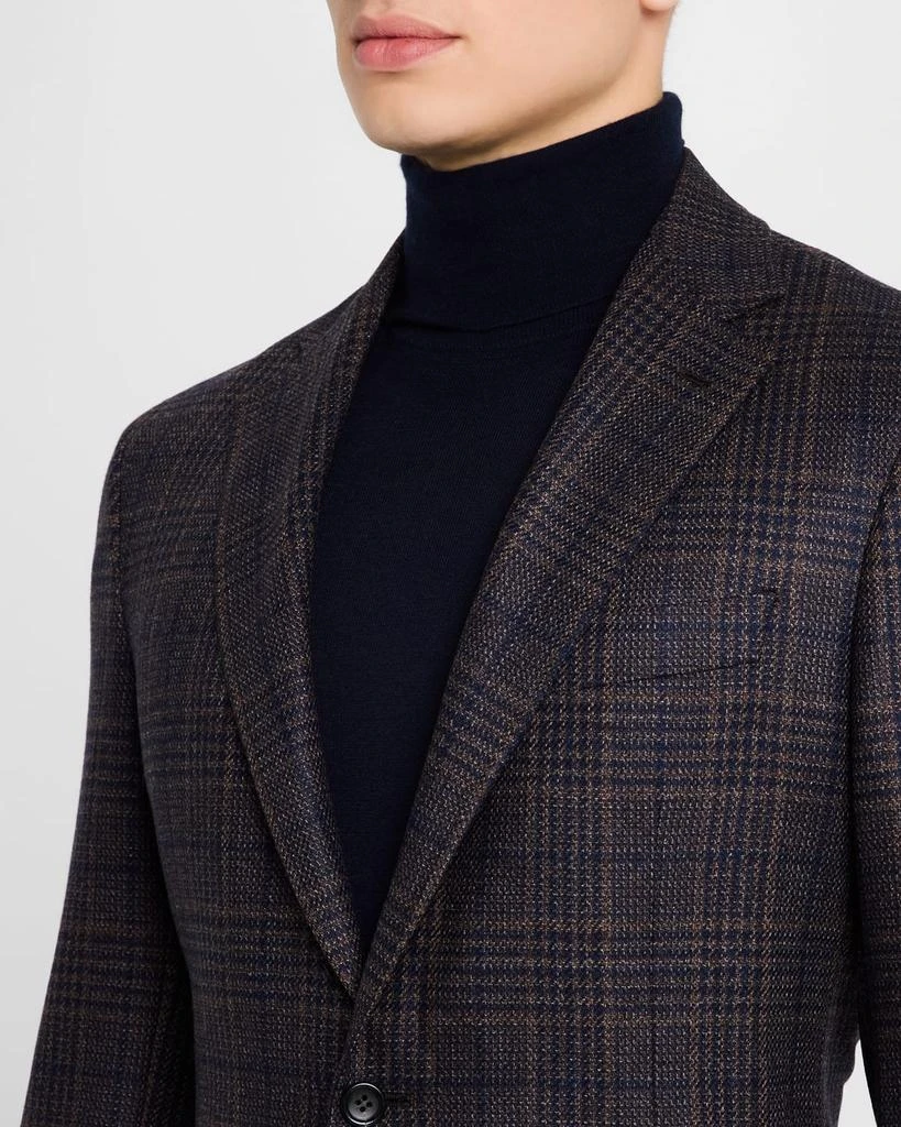 Canali Men's Two-Tone Check Sport Coat 7