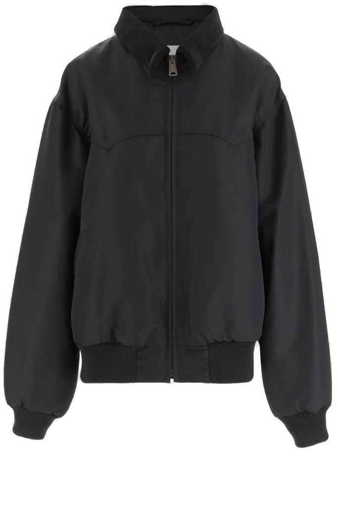 Shop Maison Margiela Four Stitches Zip-Up Bomber Jacket on Sale at