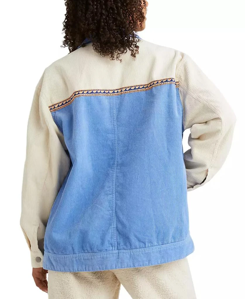 Billabong Juniors' Set The Wave Cotton Colorblocked Jacket 2