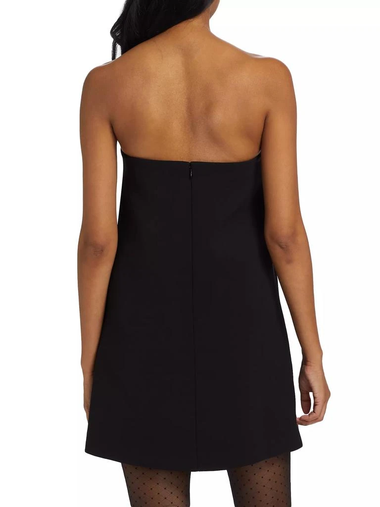 Self Portrait Diamanté Crepe Bandeau Minidress 5