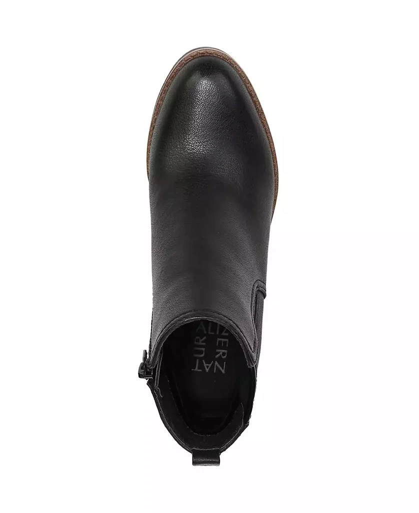 Naturalizer Madalynn-Gore Water Resistant Lug Sole Chelsea Booties 4