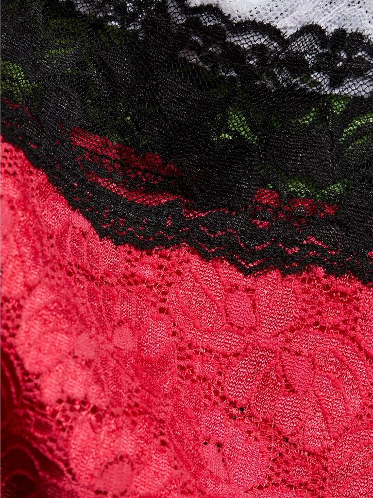 BruceGlen Prism Collection Colorblocked Lace Maxi Dress 7