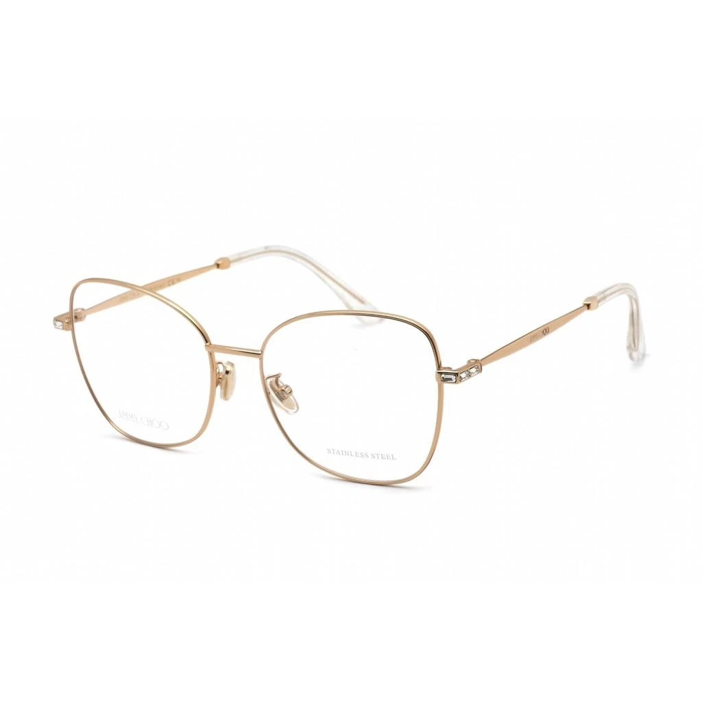 Jimmy Choo Jimmy Choo Women's Eyeglasses - Gold Metal Cat Eye Shape Frame | JC 286/G 0J5G 00 1