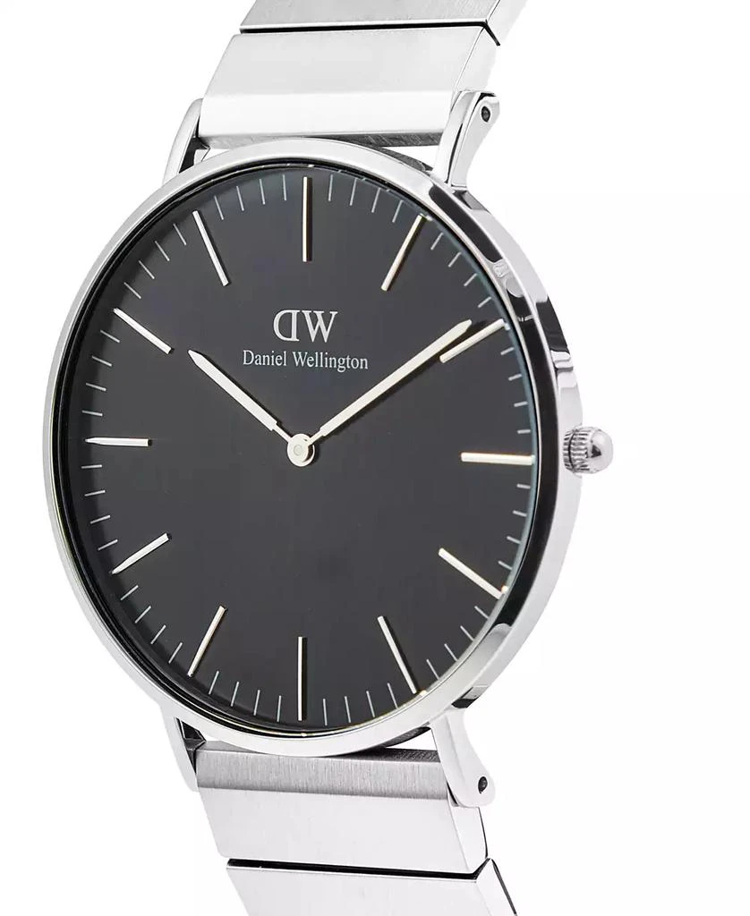 Daniel Wellington Men's Analog Silver Tone Stainless-Steel Watch, 40mm 3