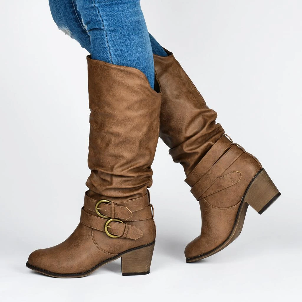 Journee Collection Collection Women's Wide Width Late Boot 6