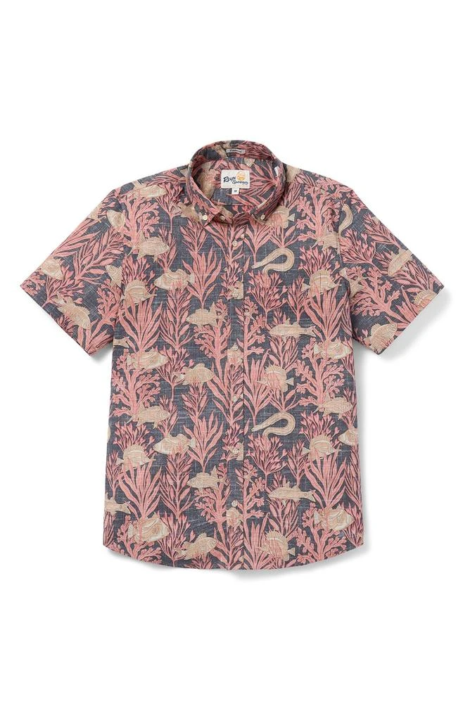 Reyn Spooner Aloha Kai Tailored Fit Short Sleeve Button-Down Shirt 3