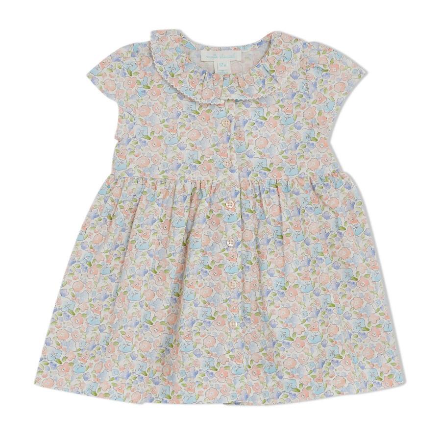 Marie Chantal Girls Olympia Floral-Print Dress