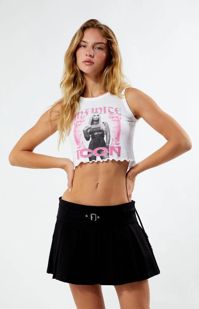 null Paris Hilton Infinite Icon Future Cropped Tank Top 1