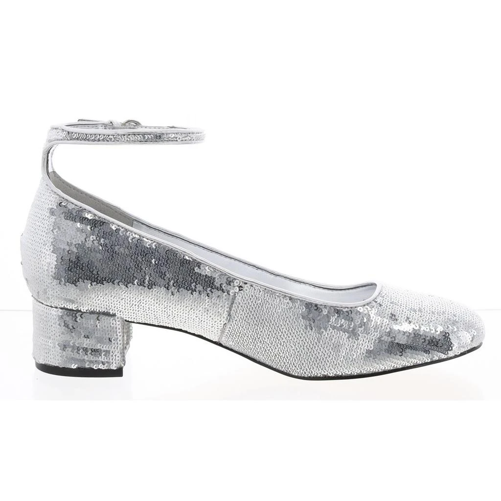 Nine West Amaize Womens Ankle Strap Slip On Mary Janes 3