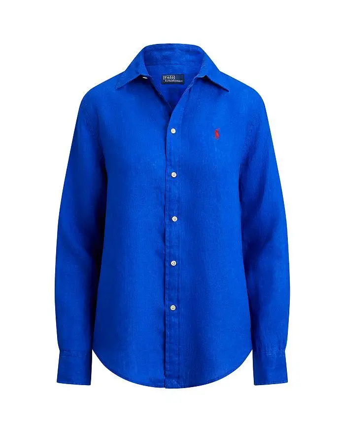Ralph Lauren Lauren Ralph Lauren Classic Fit Linen Shirt 5