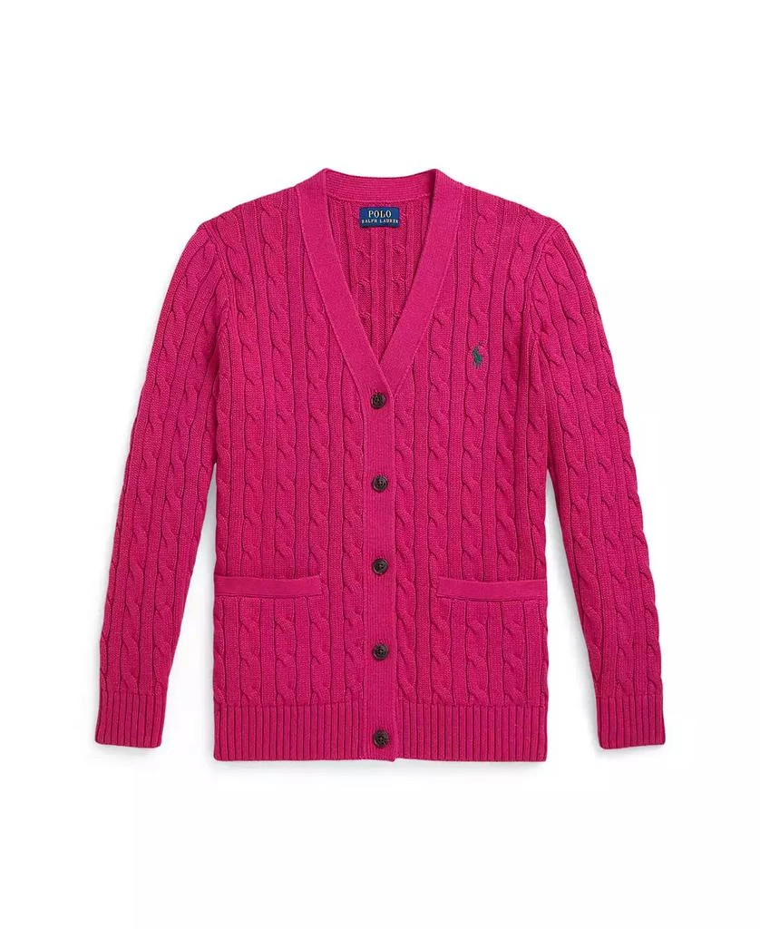 Ralph Lauren Girls
 7-16 Cable V-Neck Cardigan