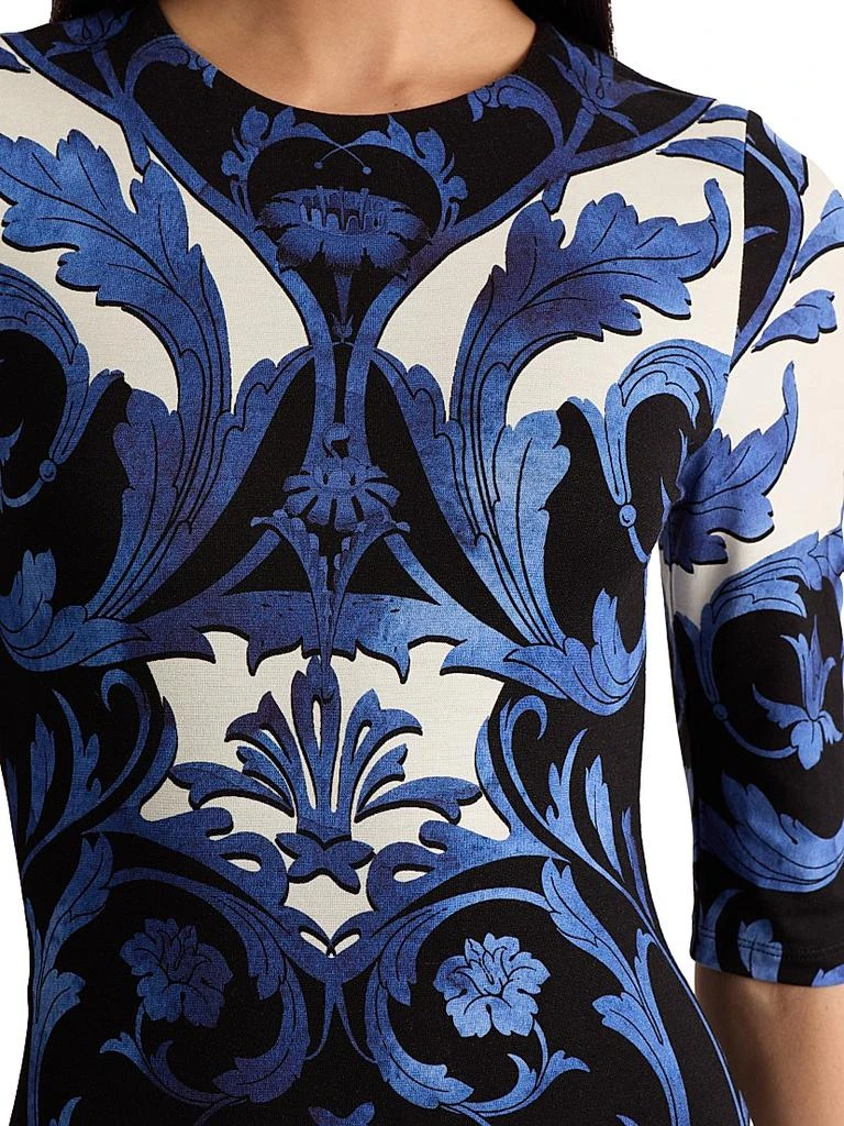 Alice + Olivia Delora Printed Fitted Minidress - Dresses & Skirts -  BeyondStyle