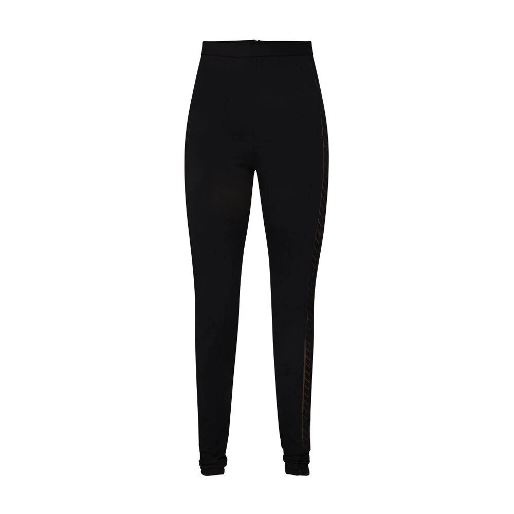 David Koma Tyre Track Macrame Side Insert Leggings 7