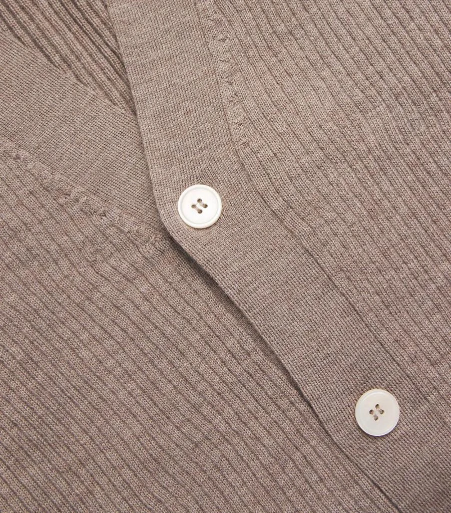 Officine Generale Merino Wool Miles Cardigan 5