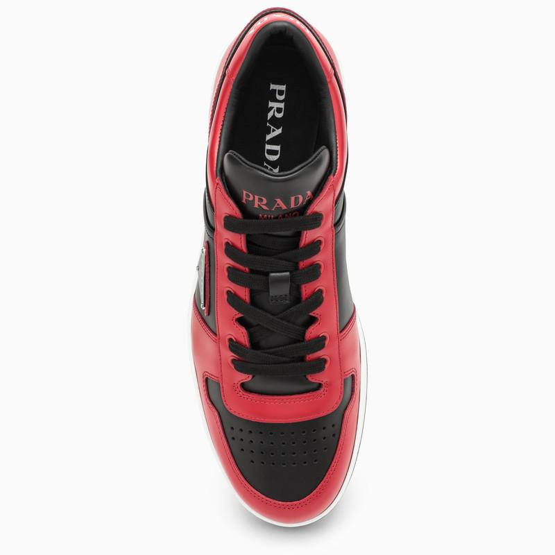 PRADA 12aw rubber sole shoes red× black Prada Downtown red/black trainer - Casual Shoes - Save Extra