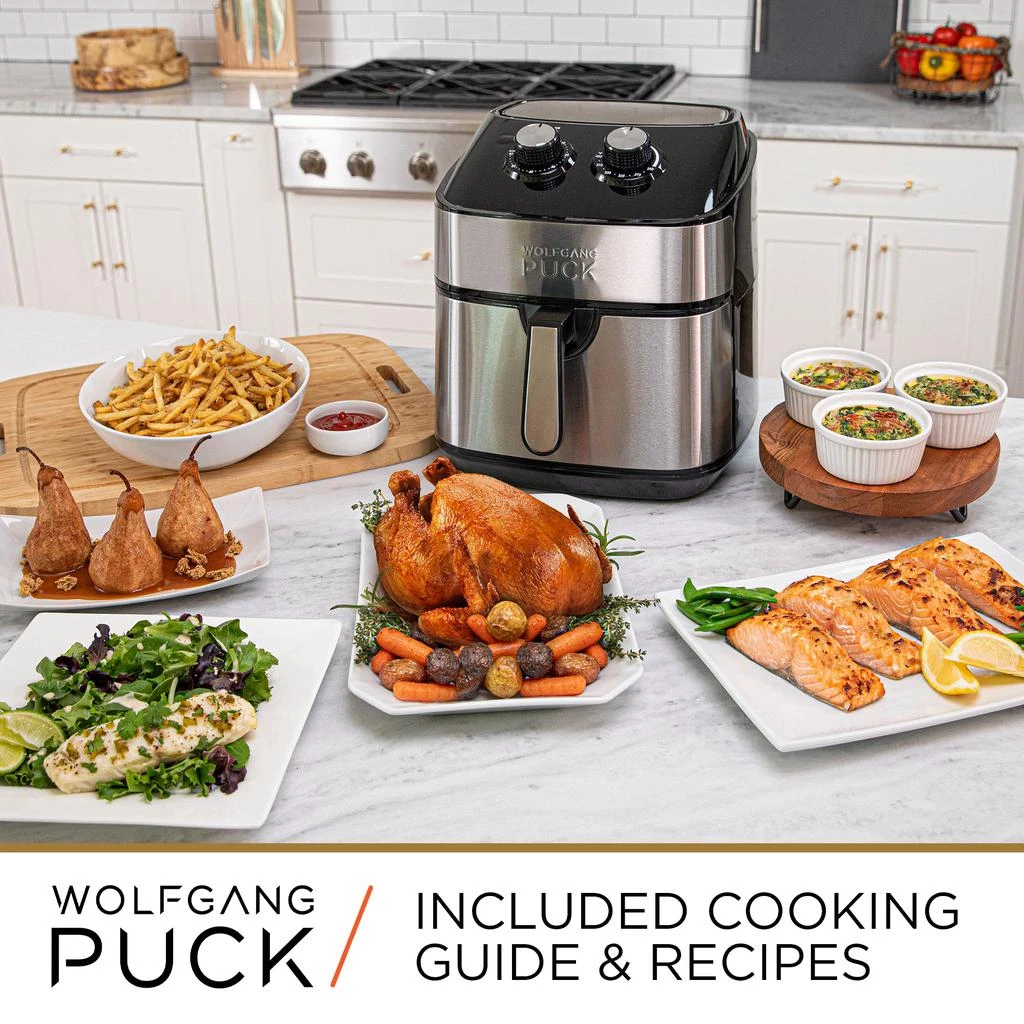 Wolfgang Puck 9.7QT Stainless Steel Air Fryer 6