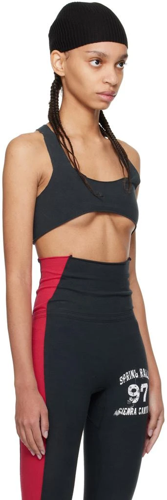GREG ROSS Black Racer Back Bra 2
