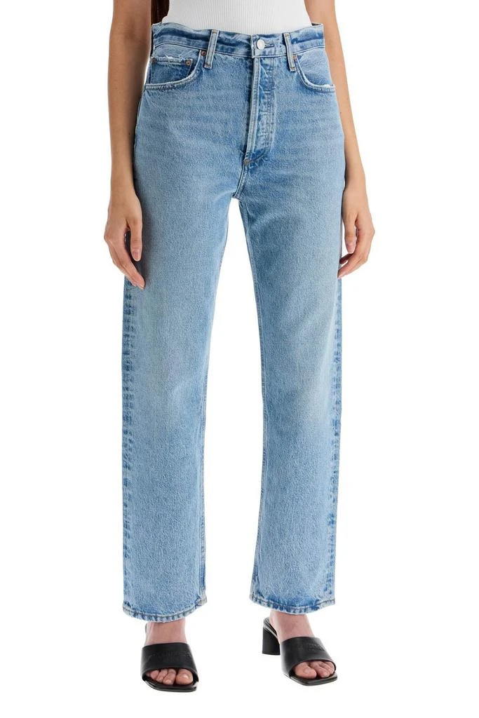 AGOLDE AGOLDE High-Waisted Straight-Leg Jeans 2