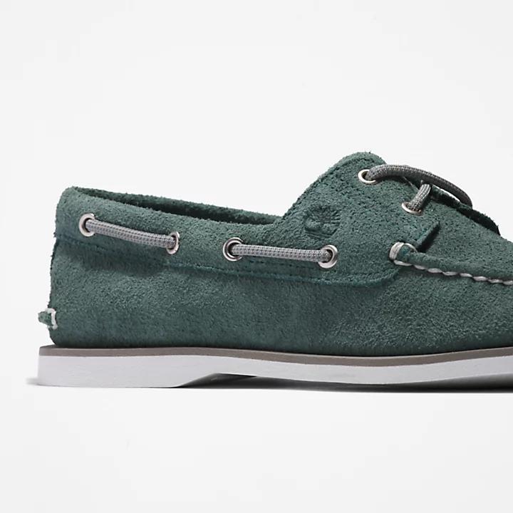 Timberland® 2-Eye Classic Boat Shoe for Men in Green – On Sale Now