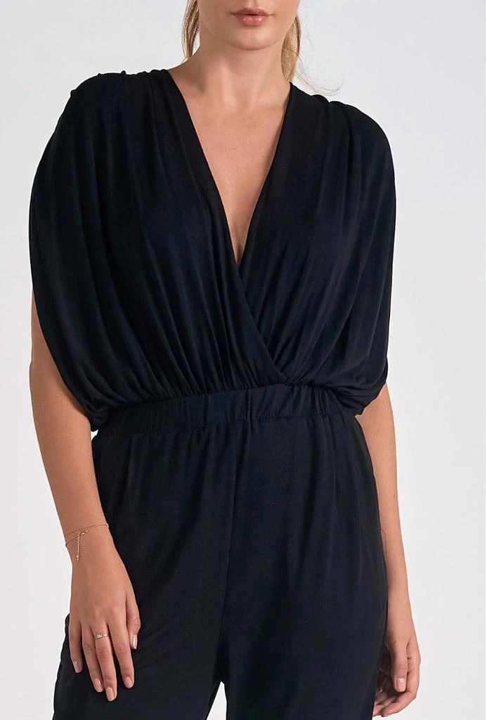 Elan Elan - V-neck Jumpsuit 2